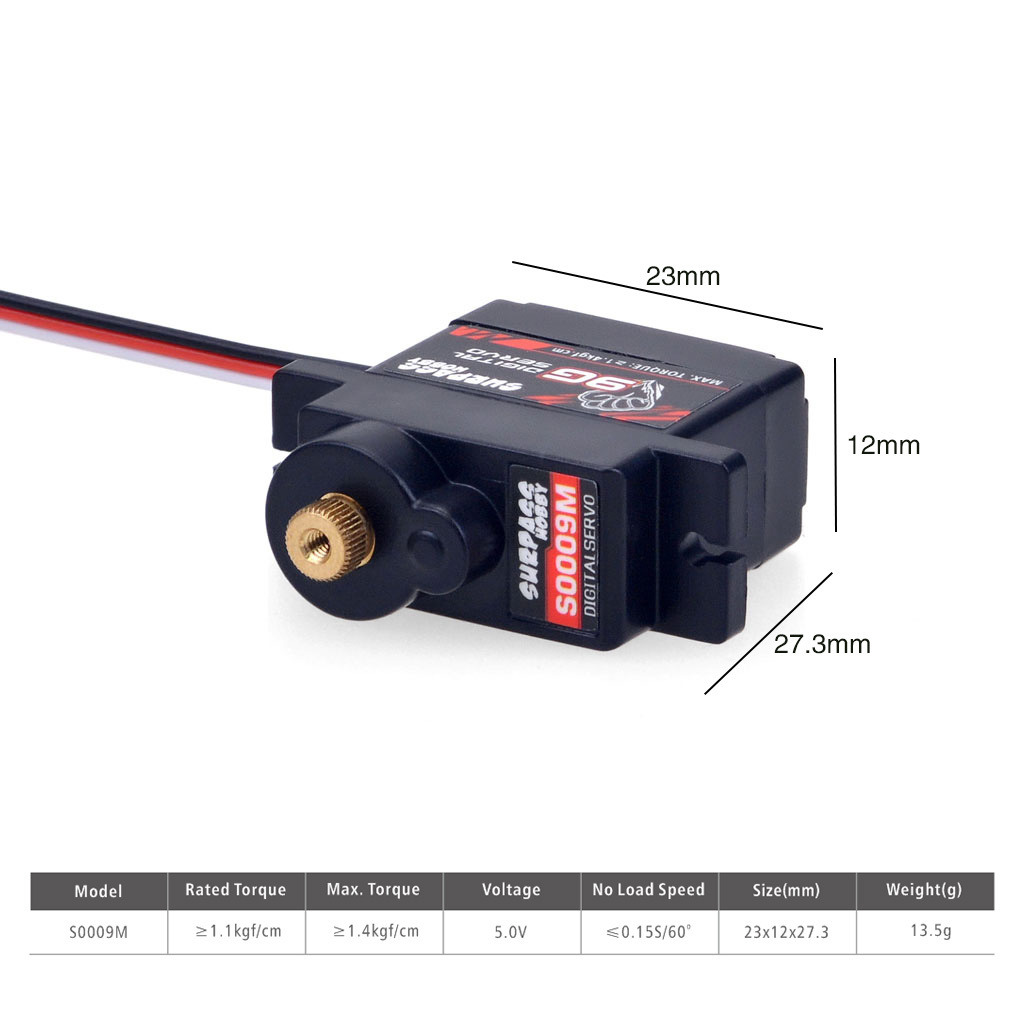 Micro Servo - RC Digital Micro Servo 2g 3.7g