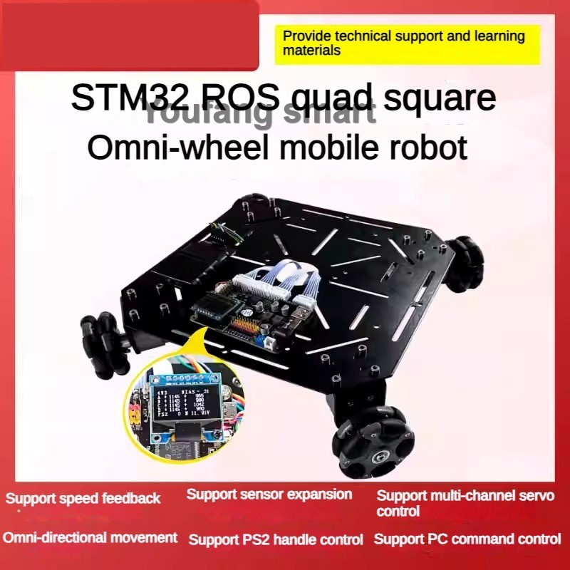 5kg Load ROS 4WD Omni Wheel Ro - огляд і ціна Ros Robot