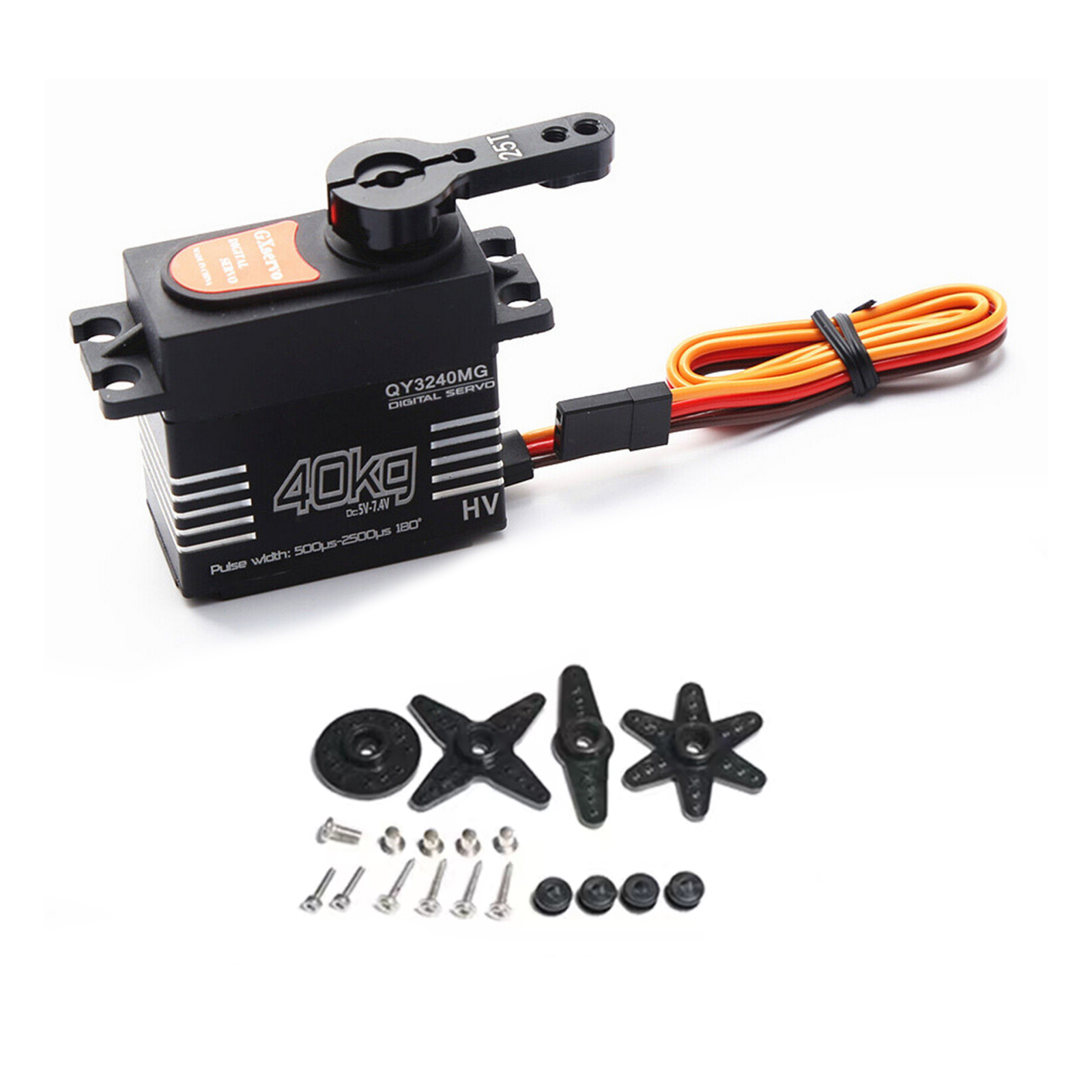 40KG Digital Servo Waterproof  - огляд і ціна Robot Arm Kit