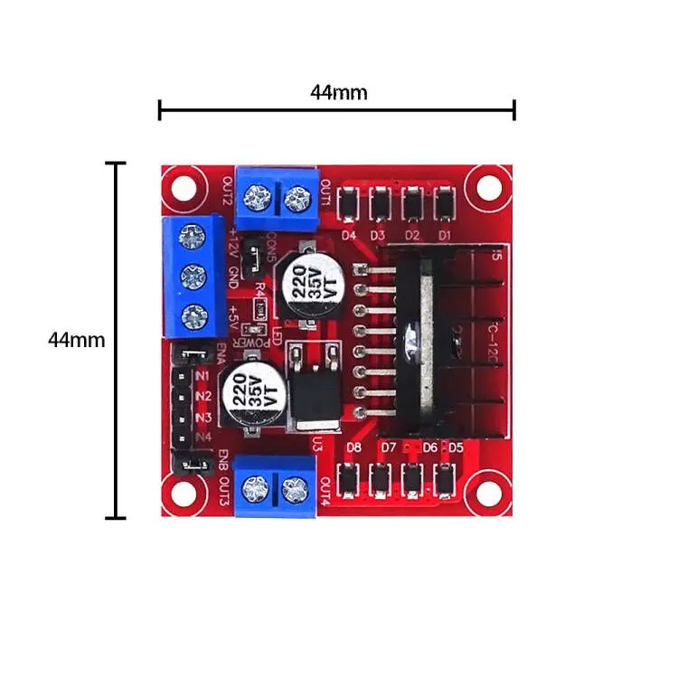 L298N Module Motor Driver Cont - огляд і ціна Motor Driver L298N
