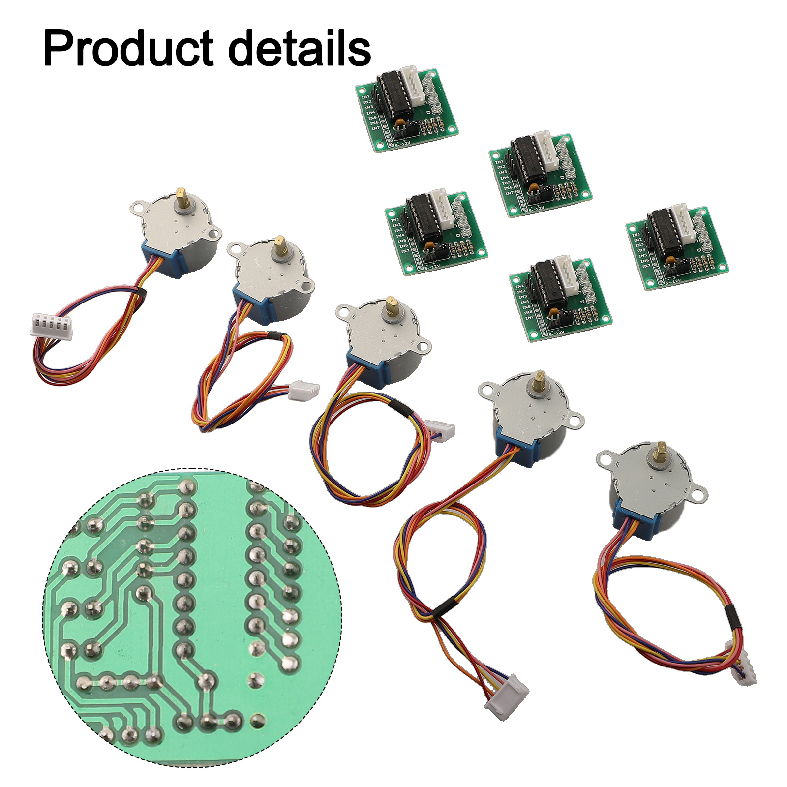 5V 4-Phase Stepper Motor 28BYJ - огляд і ціна 28Byj-48