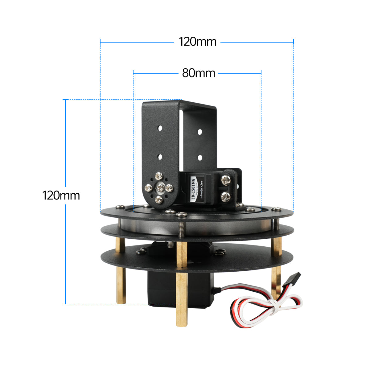 Hiwonder Unassembled 2 DOF Pan - огляд і ціна Servo Bracket