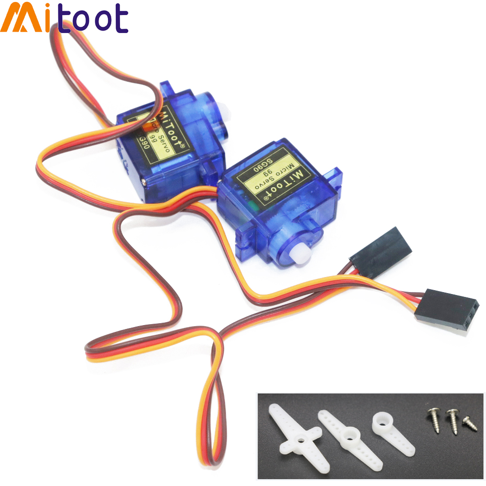 1/2/5pcs Mitoot Rc Mini Micro  - огляд і ціна Servo Sg90
