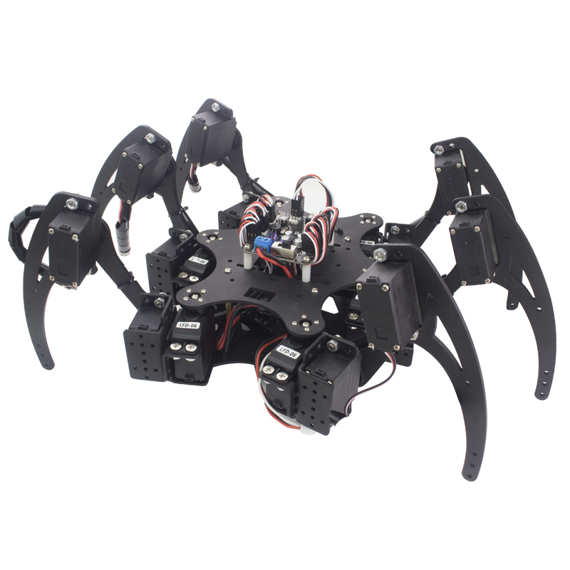 18 DOF Aluminium Hexapod Spide - огляд і ціна Arduino Robot