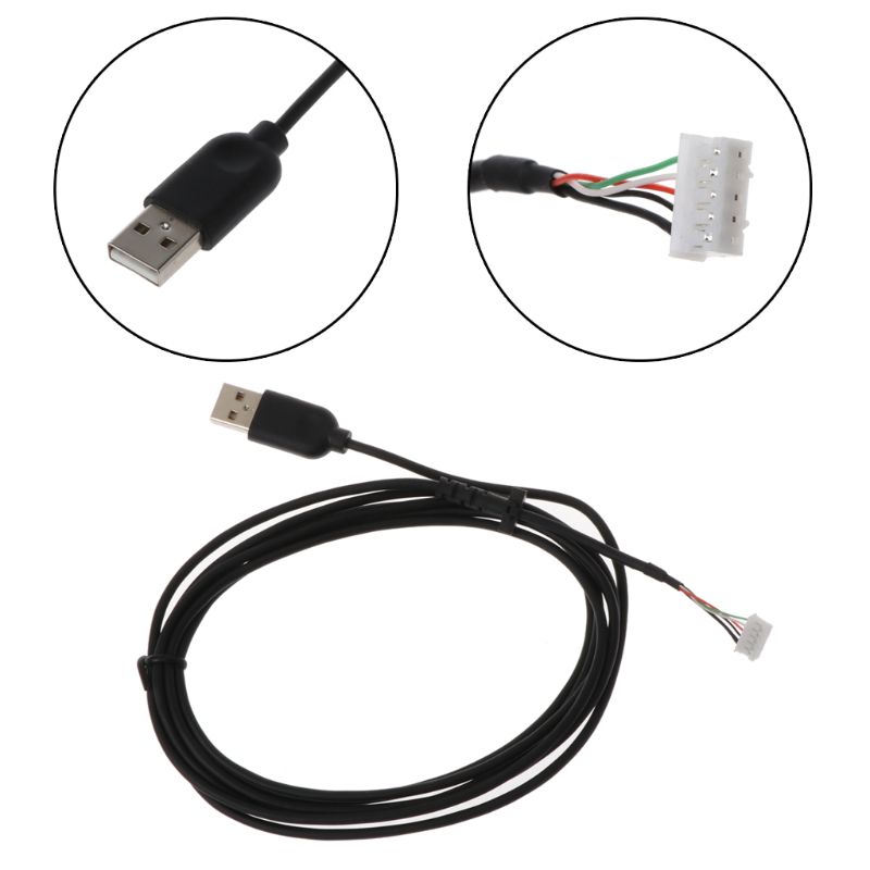 USB Mouse Cable Cord PVC Mice  - огляд і ціна Line Follower Robot