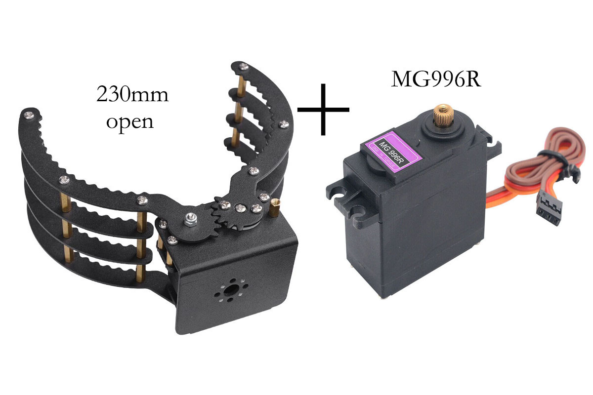230mm Opening Mechanical Claw  - огляд і ціна Robot Gripper Claw