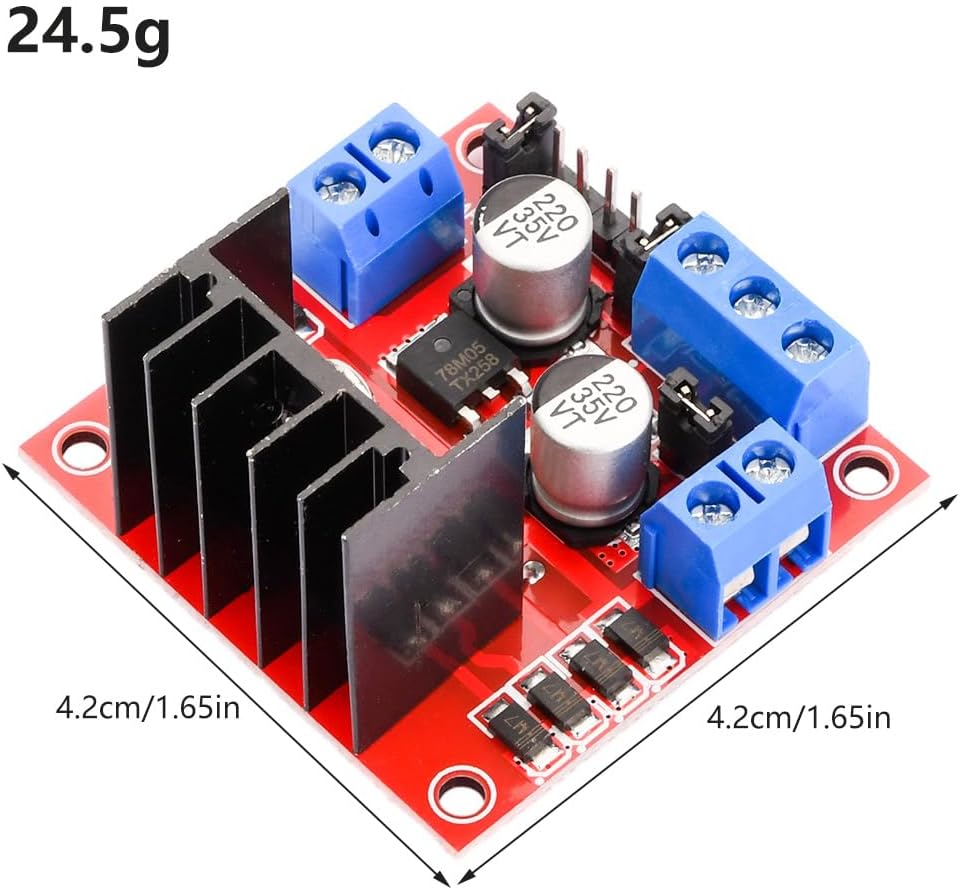 L298N driver board module L298 - огляд і ціна Motor Driver L298N