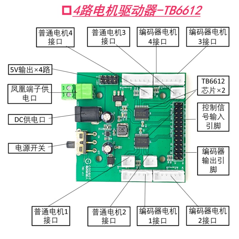 TB6612 motor drive module L298 - огляд і ціна Motor Driver L298N