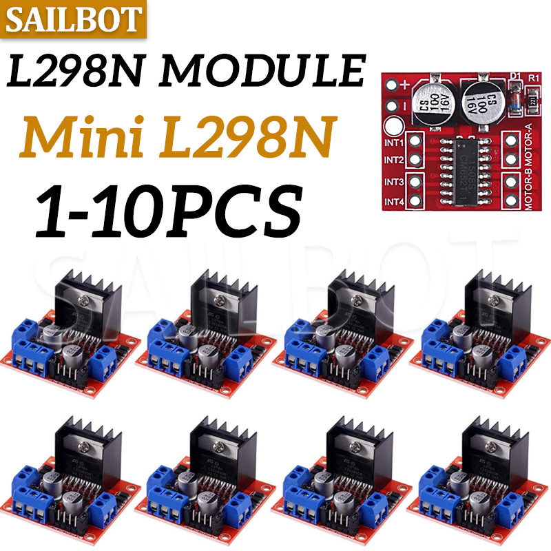 1/5/10PCS L298N DC Motor Drive - огляд і ціна Motor Driver L298N