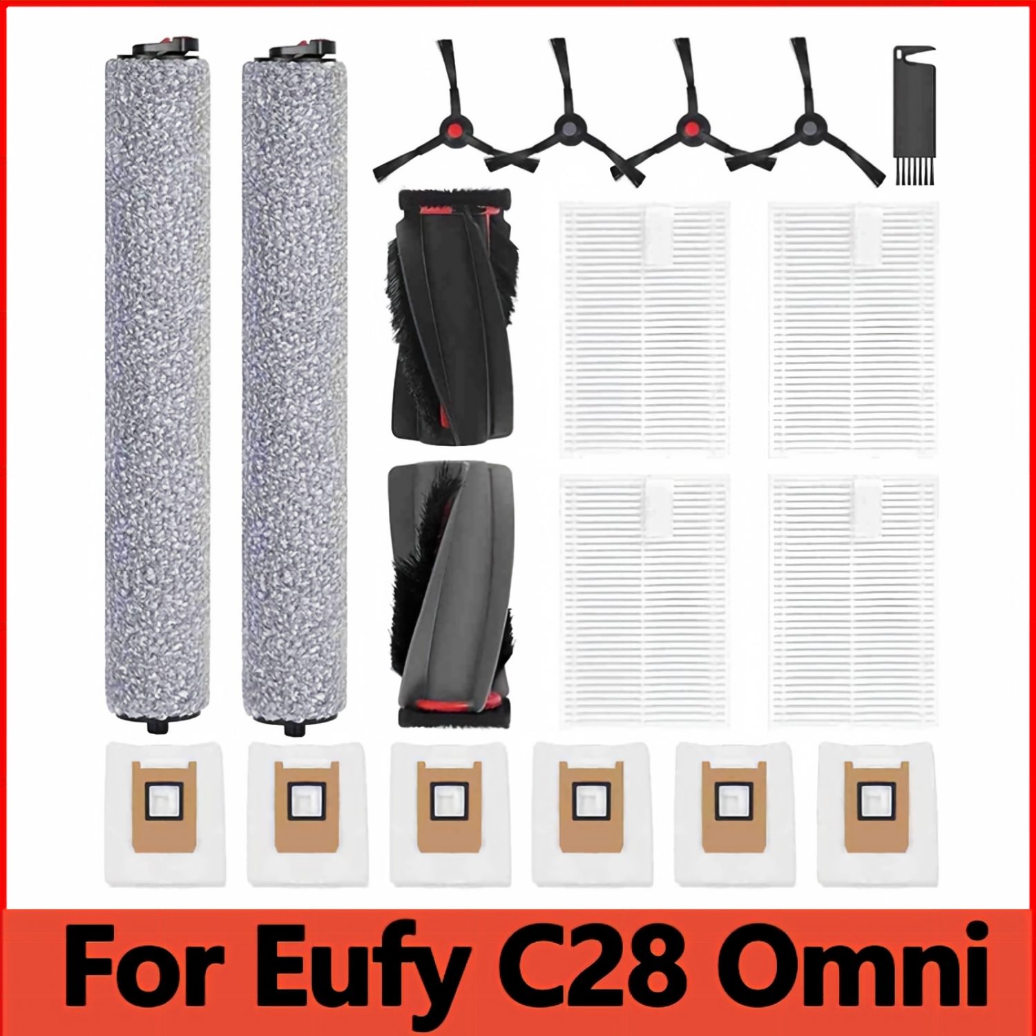 Replacement Parts for Eufy C28 - огляд і ціна Robot Vacuum
