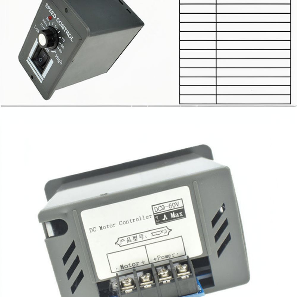 Variable DC Motor Speed Contro - огляд і ціна Dc Motor 12V
