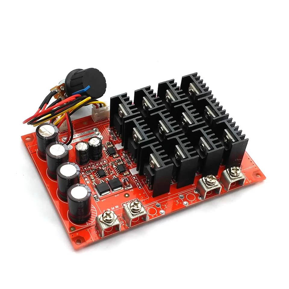 10-50V 60A DC Motor Speed Cont - огляд і ціна Motor Driver Module
