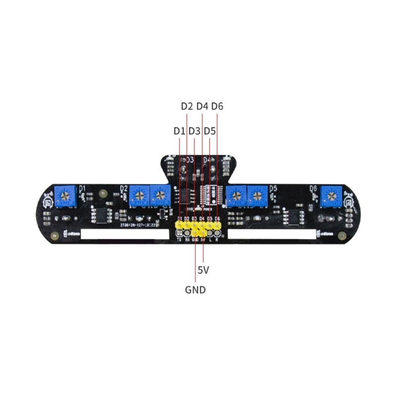 JABS-6-Channel Infrared Tracki - огляд і ціна Robot Bluetooth Car