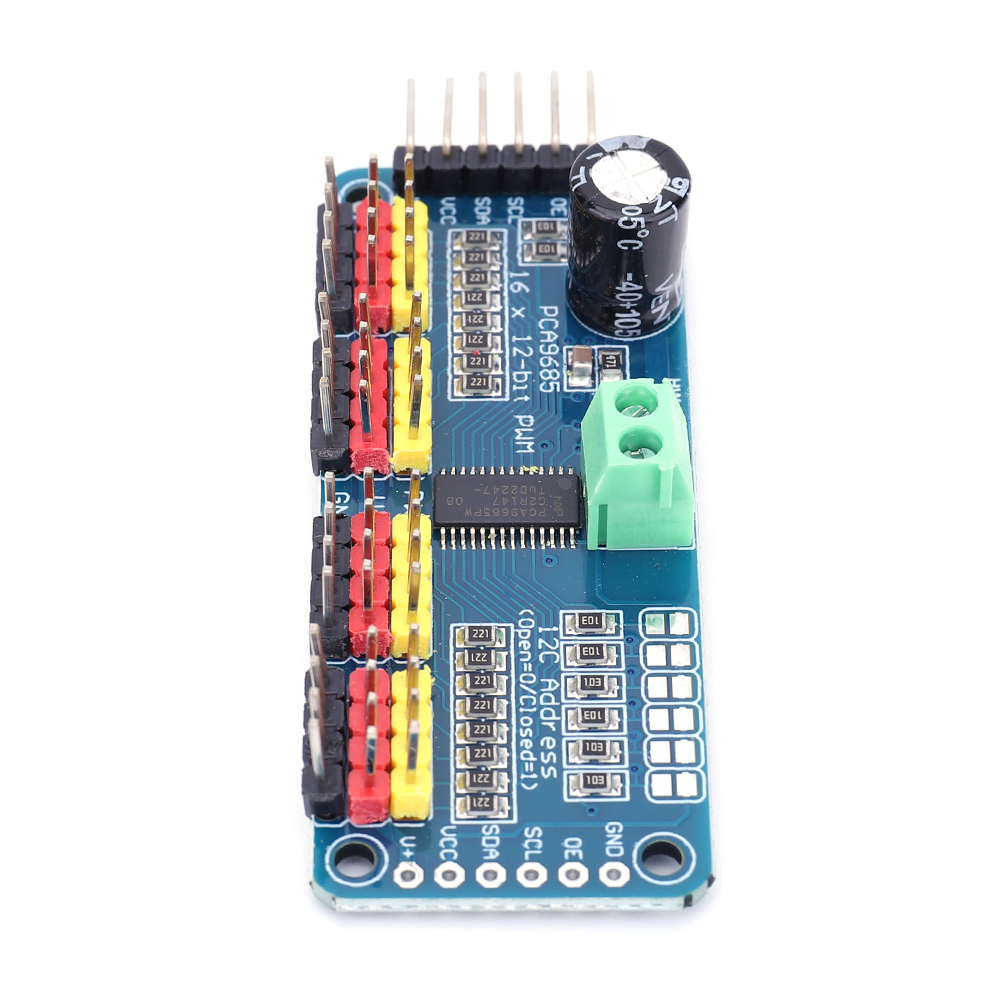 PCA9685 PWM Servo Driver Board - огляд і ціна Arduino Robot