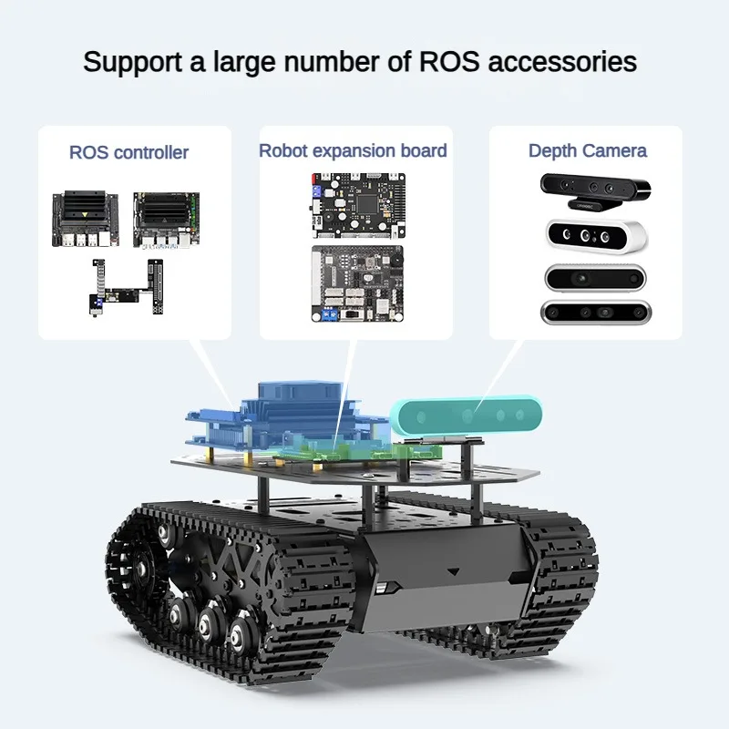 10KG Load Strong Shock Absorpt - огляд і ціна Robot Car Kit