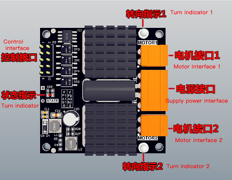 Arduino 24V Motor Driver Board - огляд і ціна Motor Driver L298N
