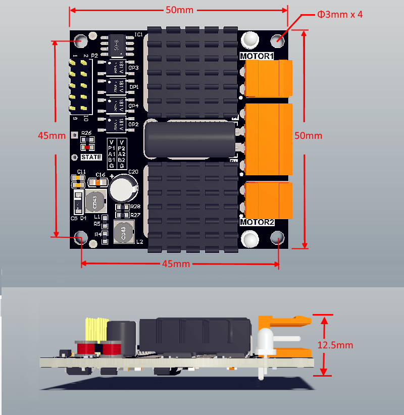 Arduino 24V Motor Driver Board - огляд і ціна Motor Driver L298N