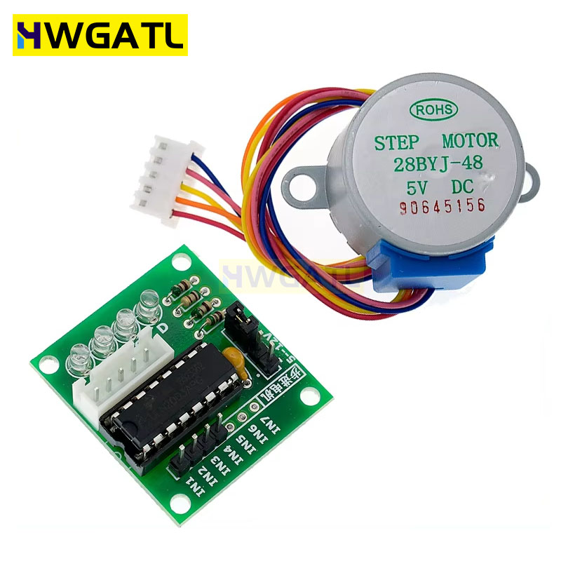 HWGATL 5V 4-Phase 28BYJ-48 DC  - огляд і ціна 28Byj-48