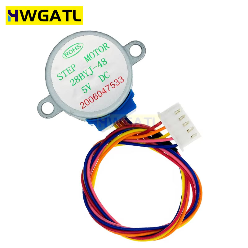 HWGATL 5V 4-Phase 28BYJ-48 DC  - огляд і ціна 28Byj-48
