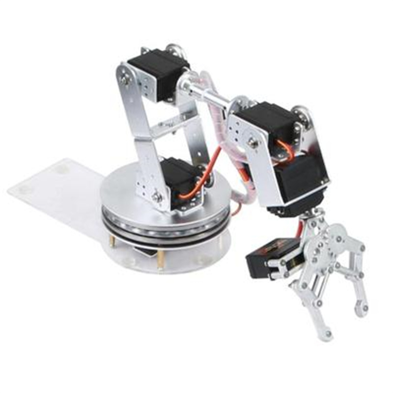 Silver 6 DOF Robotic Arm with  - огляд і ціна Robot Arm Kit