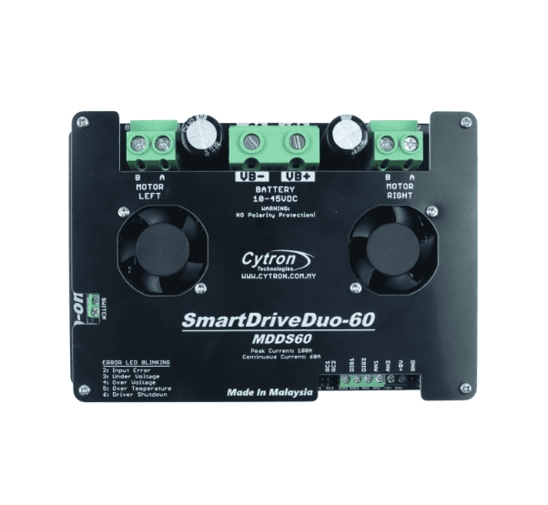MDDS60 60Amp 7V-45V SmartDrive - огляд і ціна Motor Driver Module