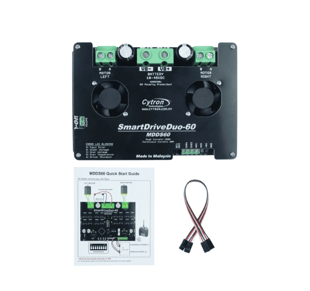 MDDS60 60Amp 7V-45V SmartDrive - огляд і ціна Motor Driver Module