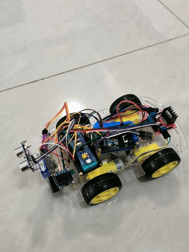 STM32 Intelligent Small Car Tr - огляд і ціна Robot Bluetooth Car