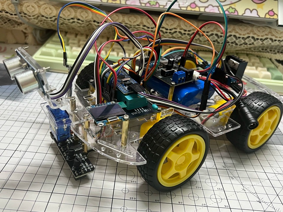 STM32 Intelligent Small Car Tr - огляд і ціна Robot Bluetooth Car