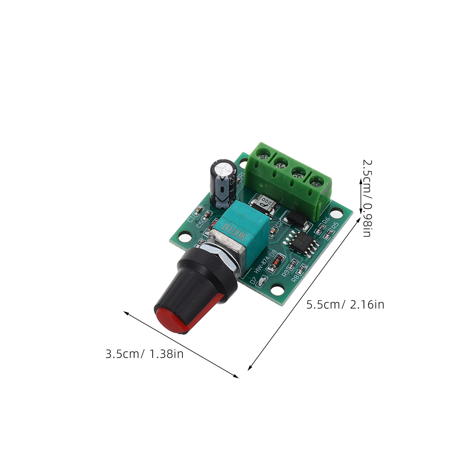 5Pcs Dc Motor Speed Controller - огляд і ціна Dc Motor 12V