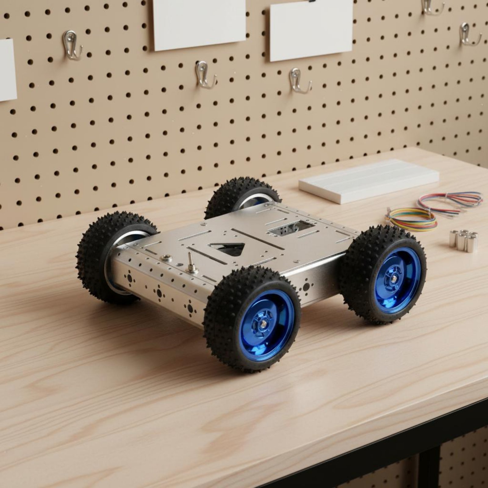 4WD Smart Car Chassis 1.5KG Lo - огляд і ціна Robot Wheel