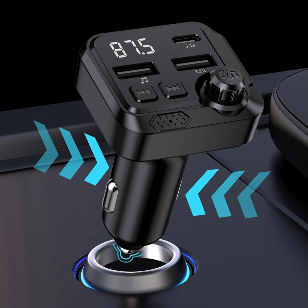 Bluetooth Car FM Transmitter H - огляд і ціна Robot Bluetooth Car
