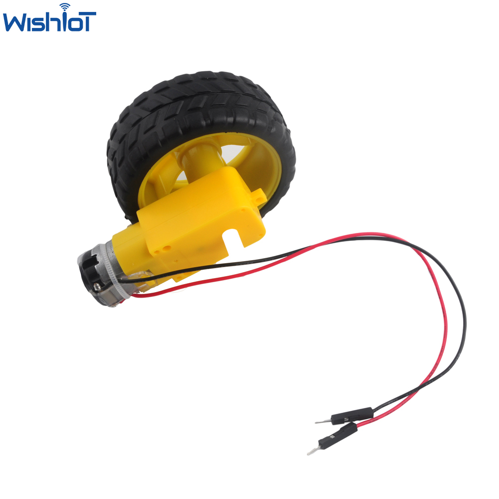 DC3-6V 1:48 Gearbox TT Motor D - огляд і ціна Robot Wheel
