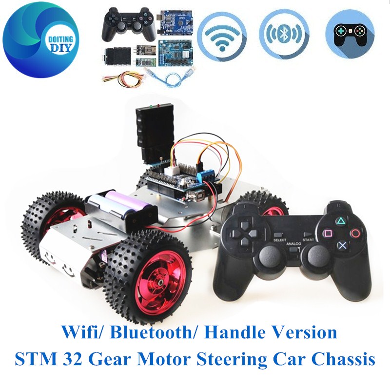 Bluetooth Control STM 32 Gear  - огляд і ціна Robot Bluetooth Car