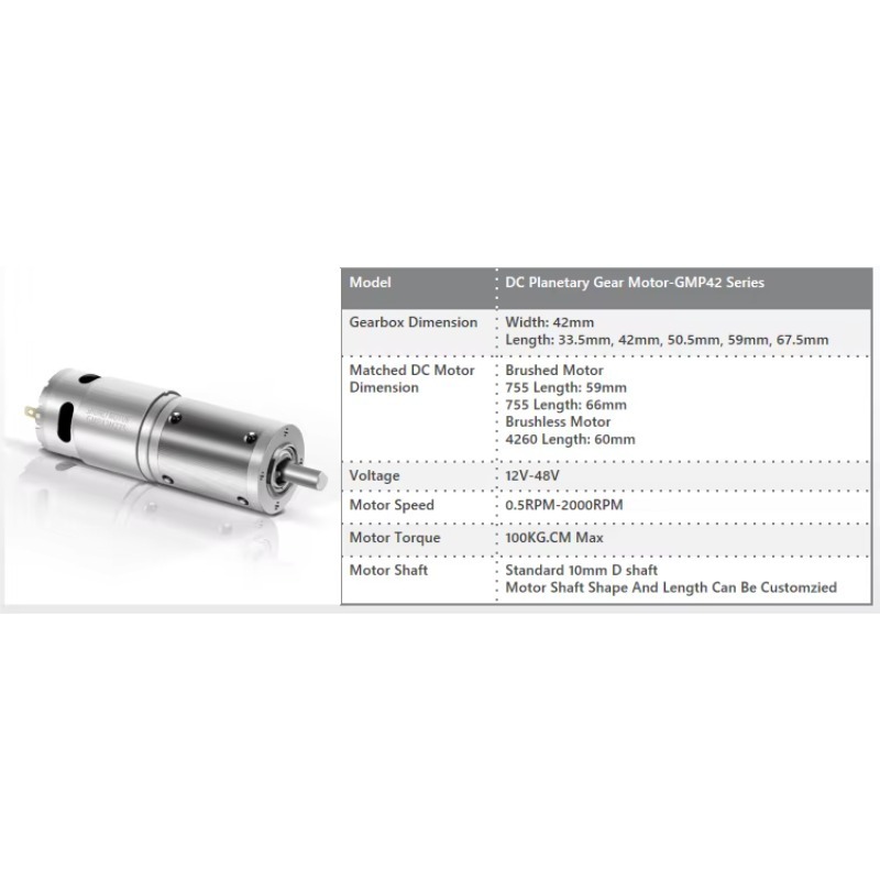 High Torque and High Efficienc - огляд і ціна Dc Motor 12V