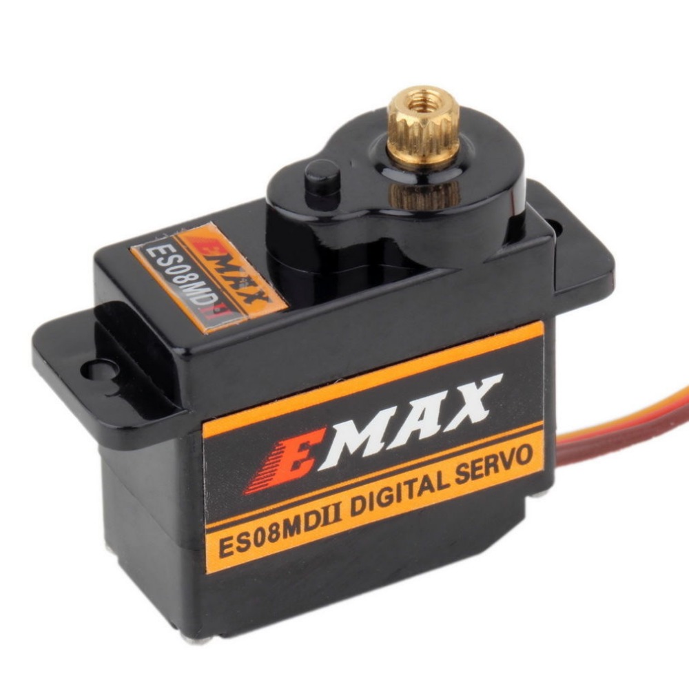 4pcs EMAX ES08MDII ES08MD II D - огляд і ціна Servo Sg90
