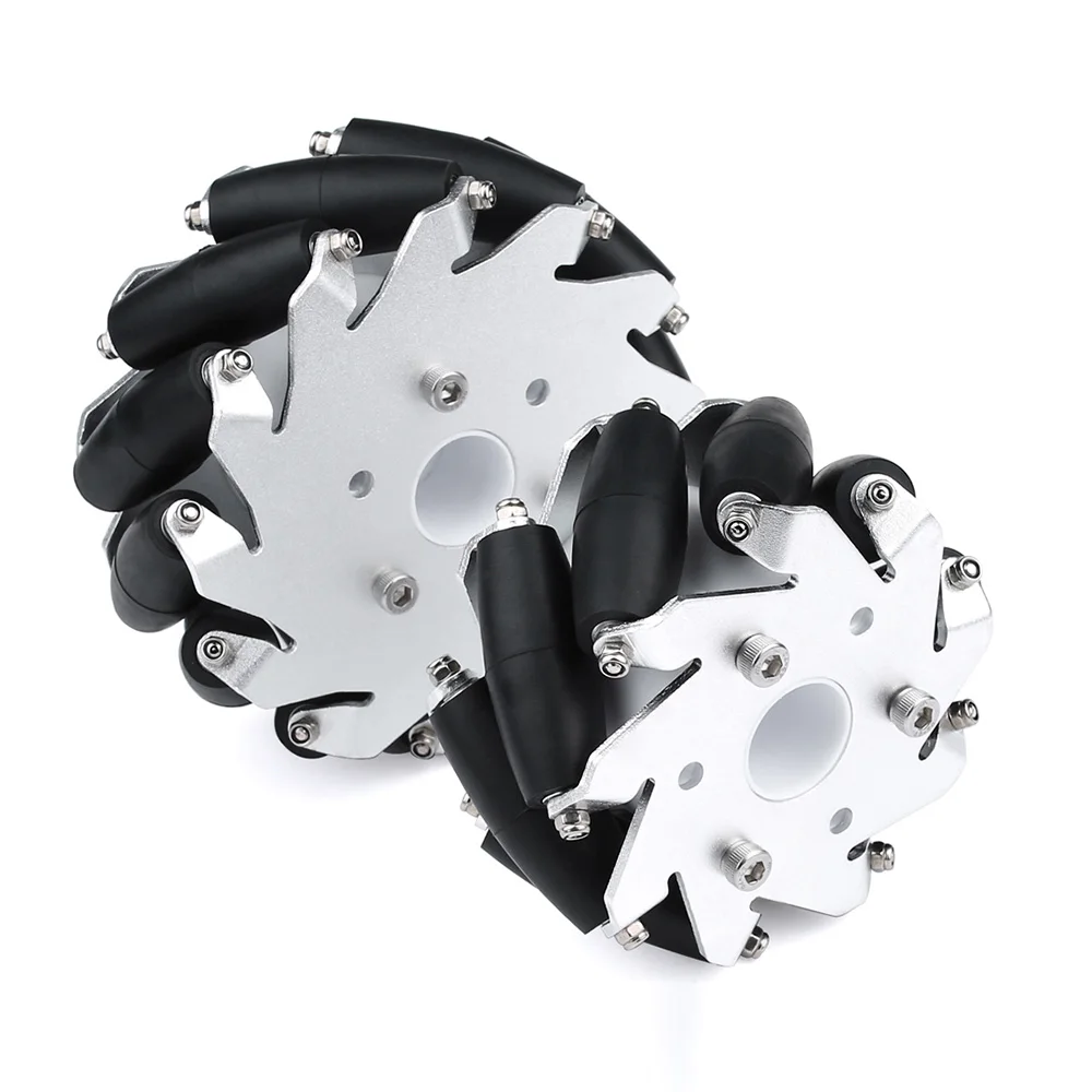 4pcs 60-127mm Mecanum Wheels O - огляд і ціна Ros Robot