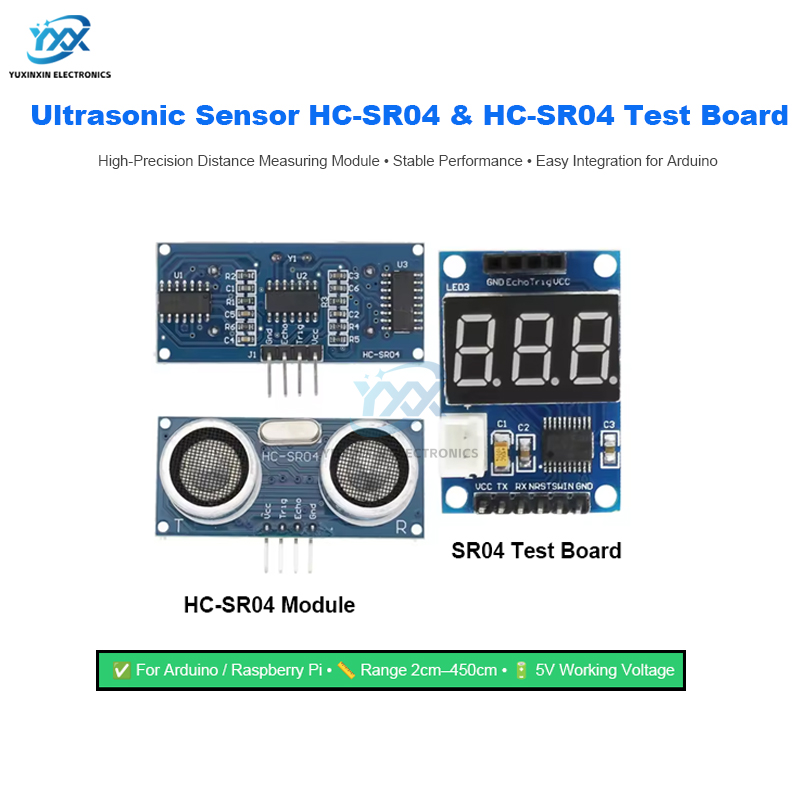 Ultrasonic Sensor HC-SR04 HCSR - огляд і ціна Ultrasonic Distance Sensor