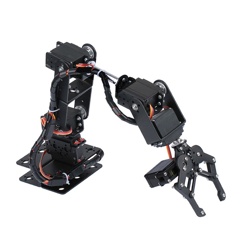 STEAM DIY 6 DOF Robot Metal Al - огляд і ціна Robot Arm Kit