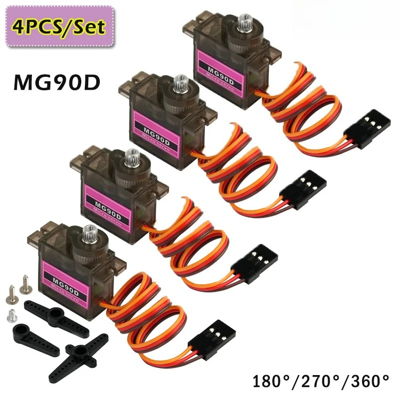 4CPS/Set 9g MG90D Micro Digita - огляд і ціна Micro Servo