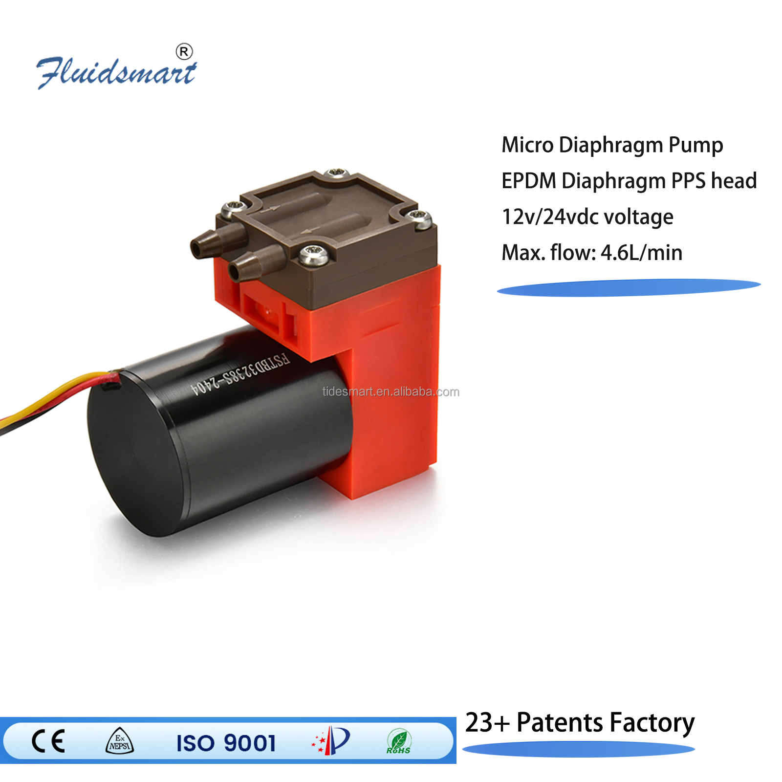4.6L/Min Flow PPS High Mass Fl - огляд і ціна Dc Motor 12V