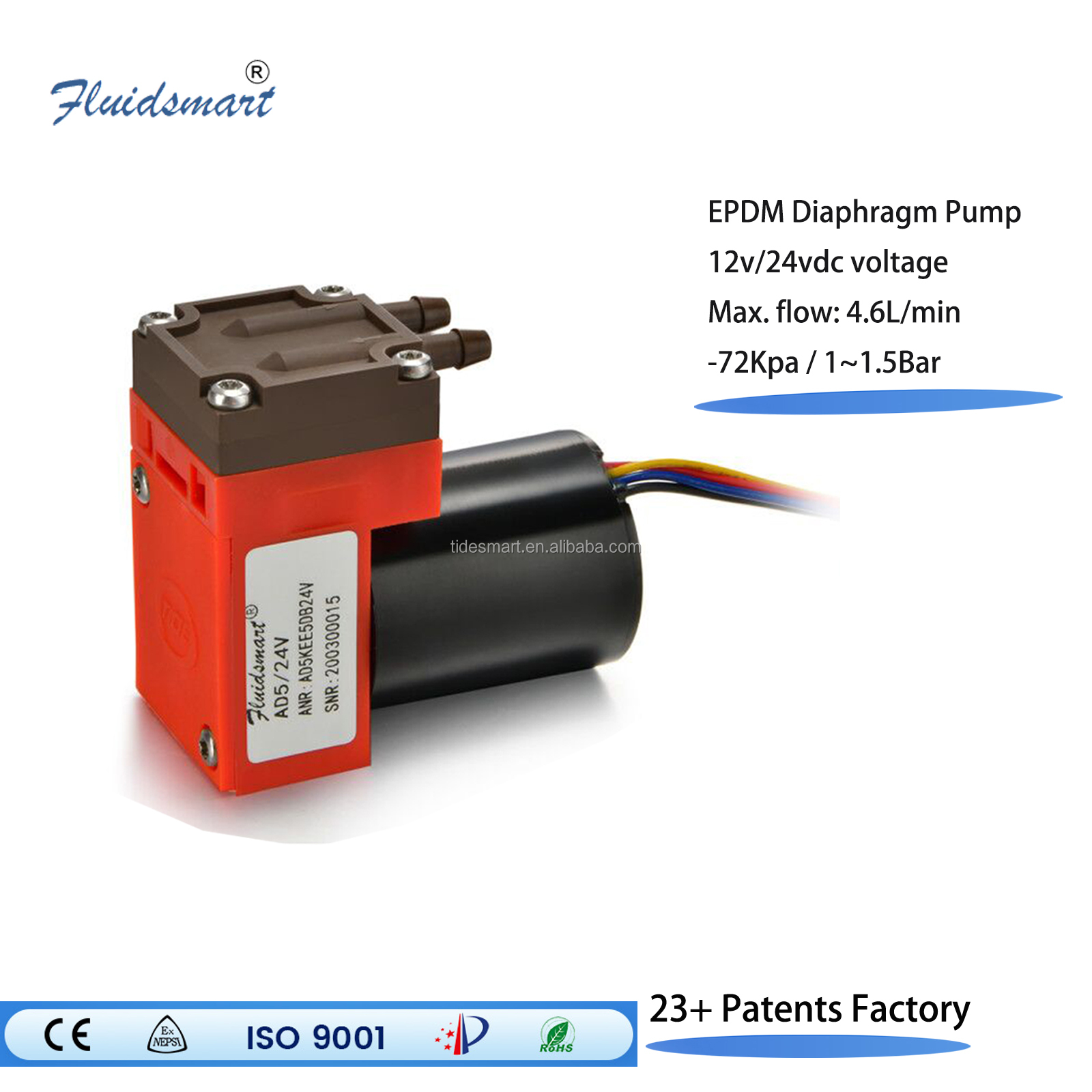 4.6L/Min Flow PPS High Mass Fl - огляд і ціна Dc Motor 12V