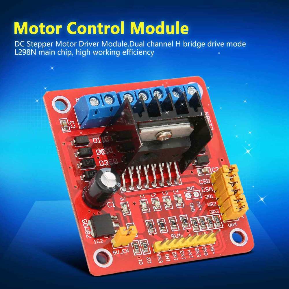 L298N Stepper Motor Driver Mod - огляд і ціна Motor Driver L298N