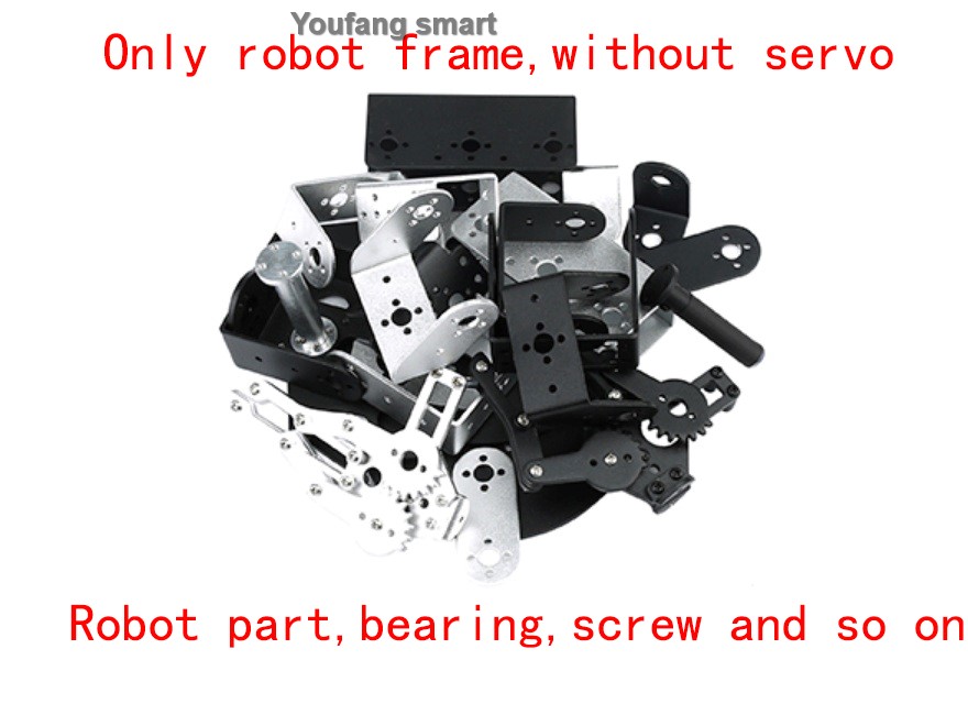 12 DOF Quadruped Robot Dog wit - огляд і ціна Robot Arm Kit