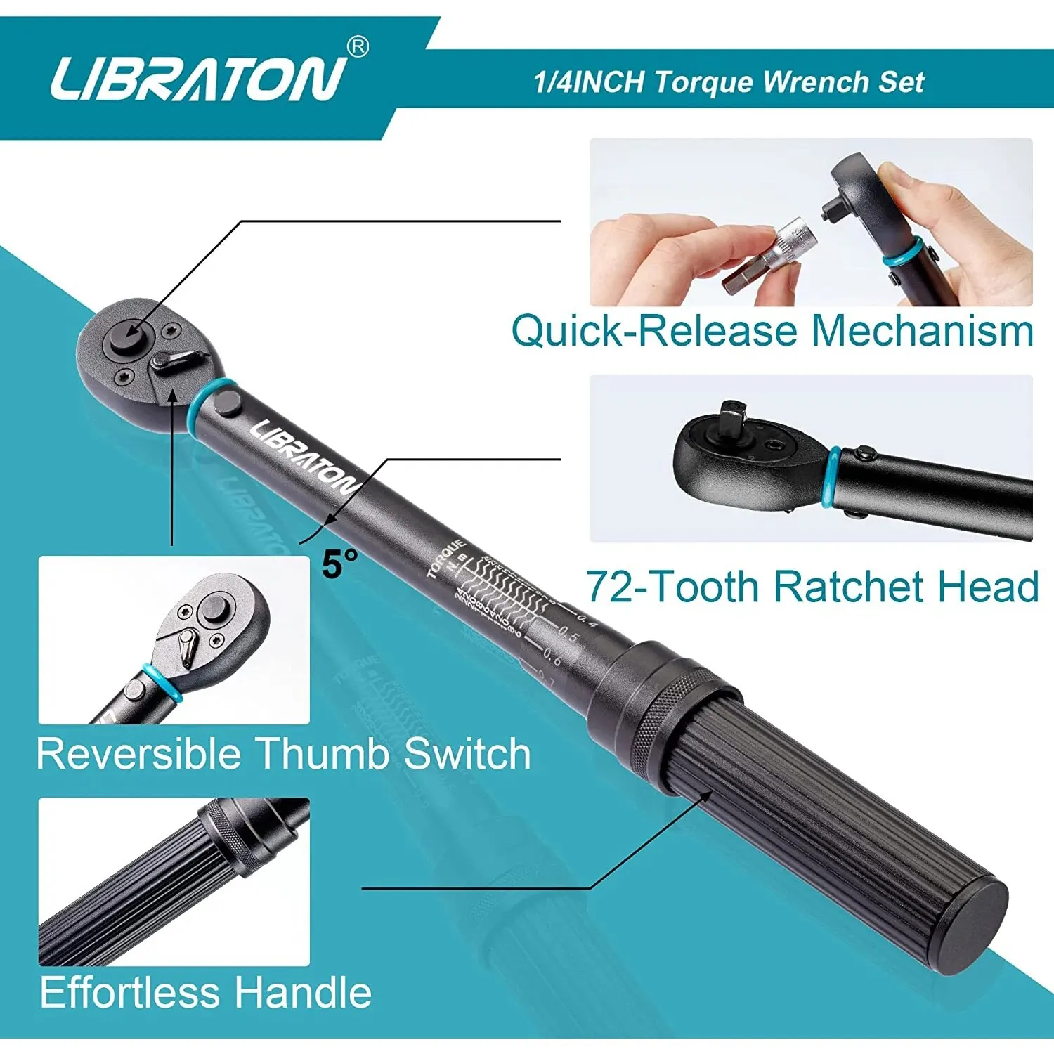 LIBRATON Bike Torque Wrench, 1 - огляд і ціна Microbit