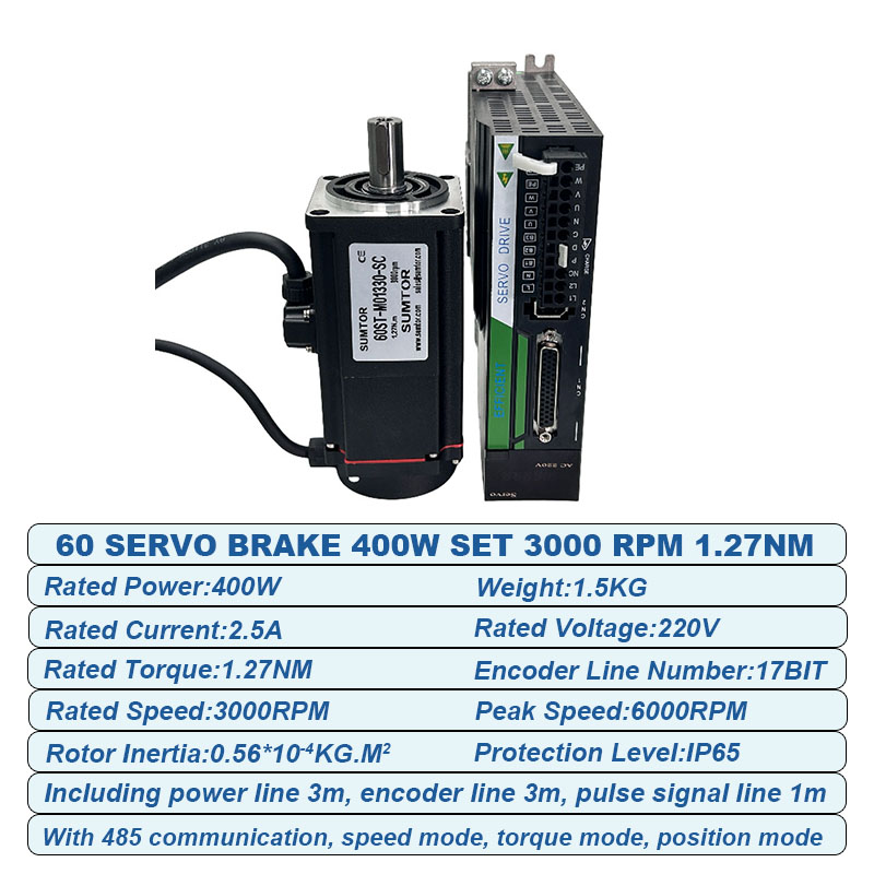 Servo Motors Kit 220v 400w Bra - огляд і ціна Servo Kit
