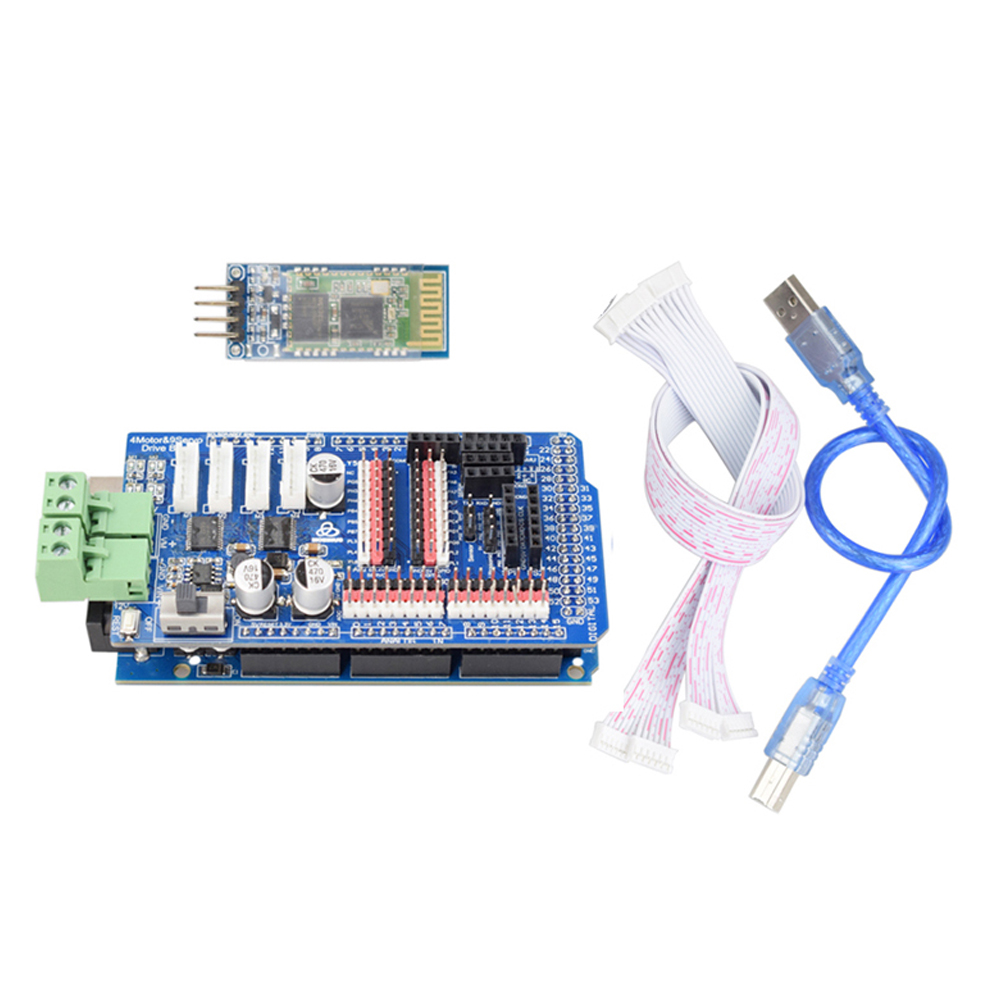 Arduino Mega2560 RC Control 4W - огляд і ціна Robot Arm Kit