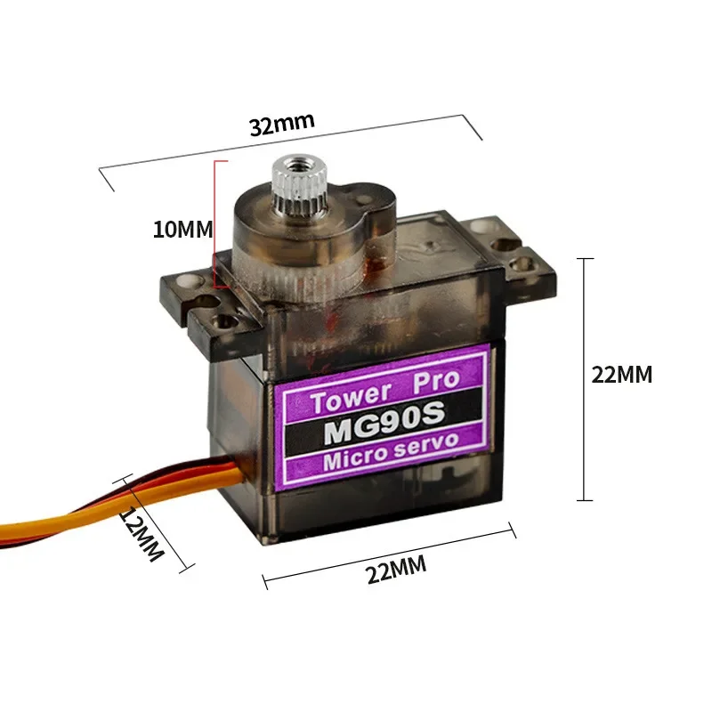SG90/MG90S 9G Micro Digital Se - огляд і ціна Micro Servo