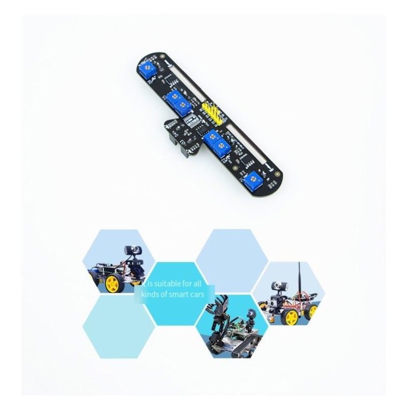 Y43A-6-Channel Infrared Tracki - огляд і ціна Robot Bluetooth Car