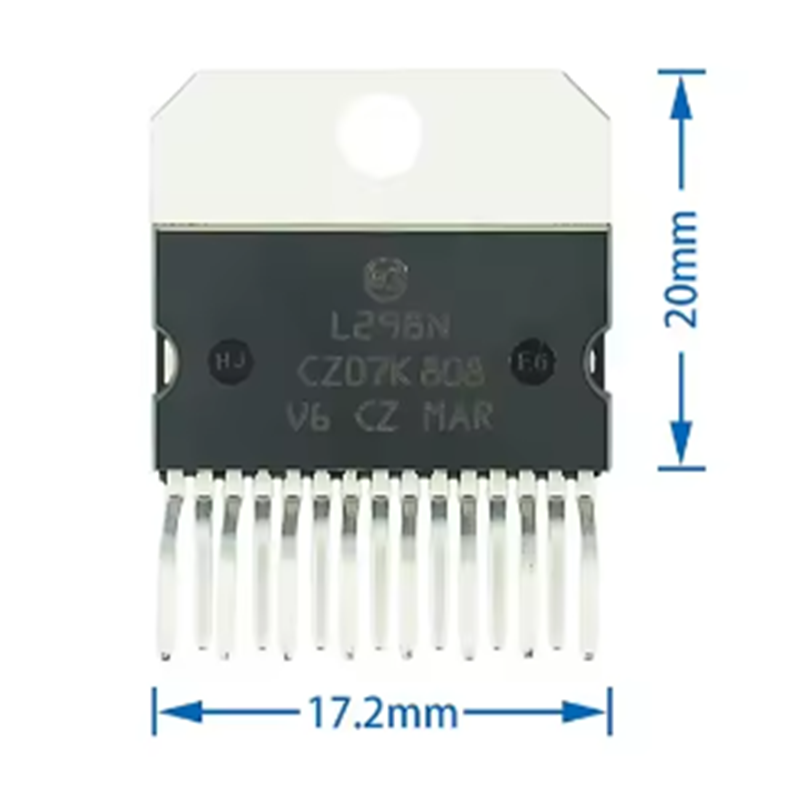 L298N L298 ZIP-15 stepper moto - огляд і ціна Motor Driver L298N