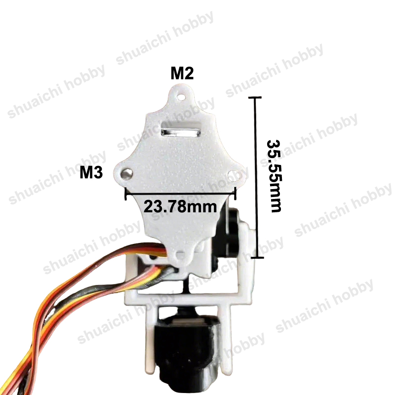 1Set Dual-Axis Gimbal Mounting - огляд і ціна Pan Tilt Bracket